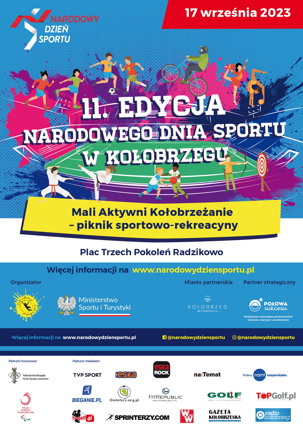 Narodowy Dzień Sportu w Kołobrzegu